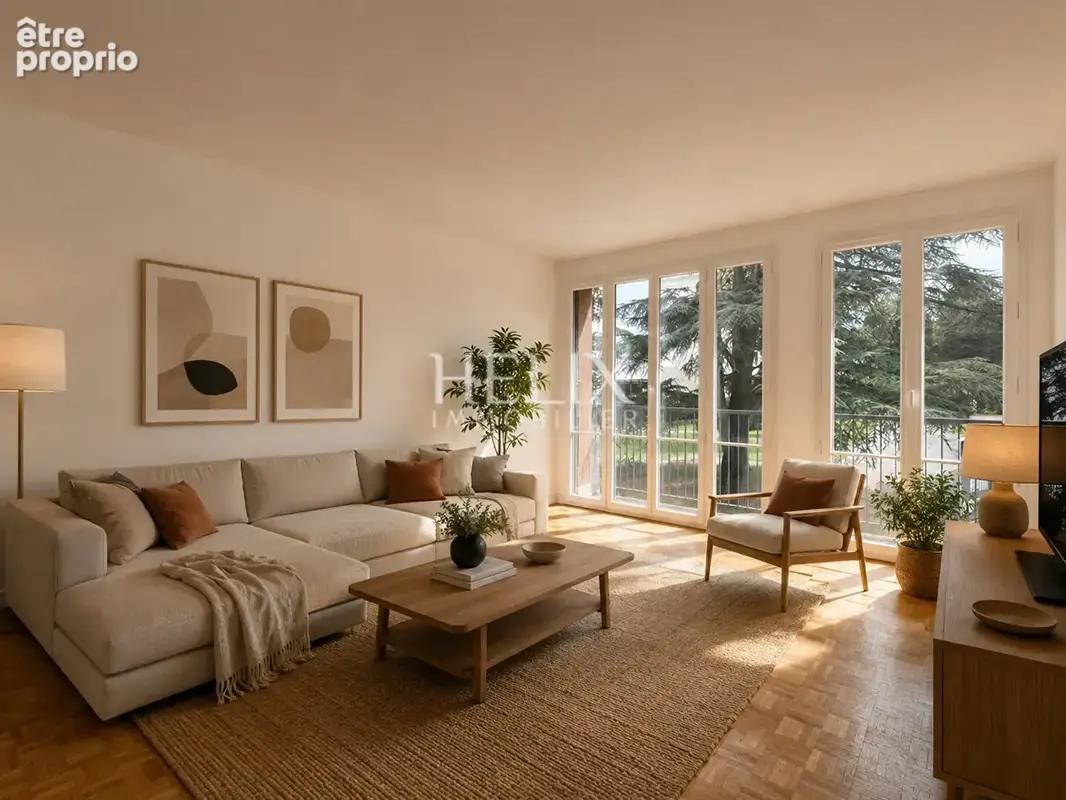 Appartement balcon sur parc, vue forêt Saint-Germain-en-Laye RER A, facile lycée international - photo 5