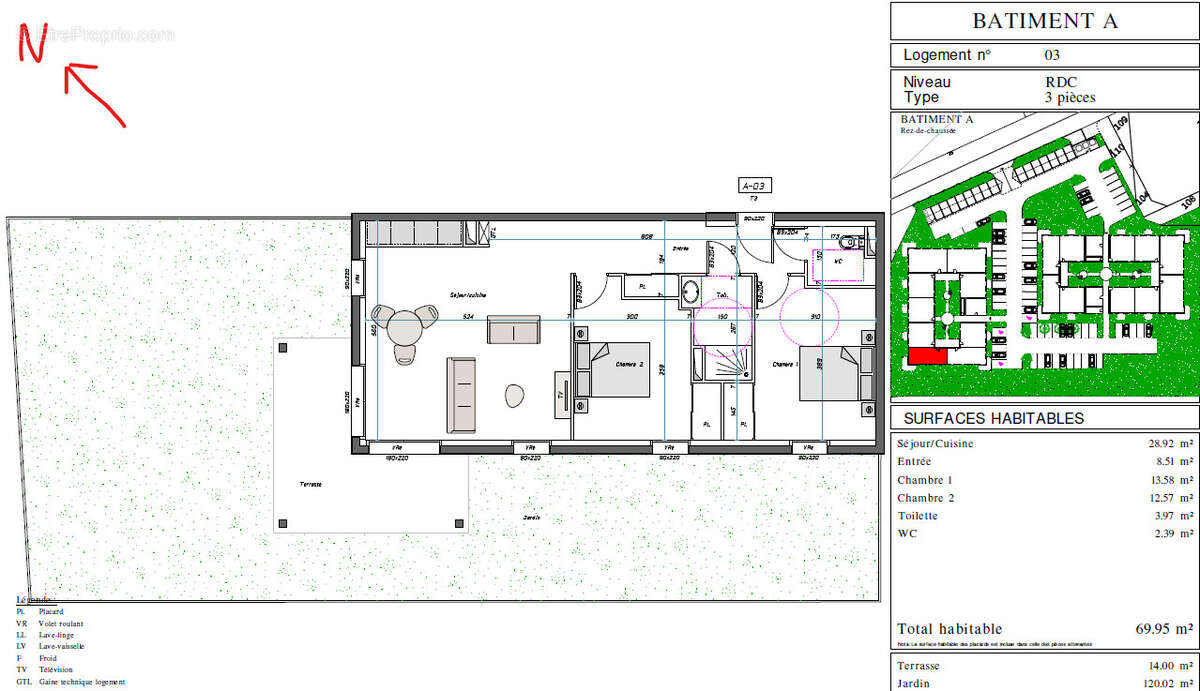Appartement à ARESSY