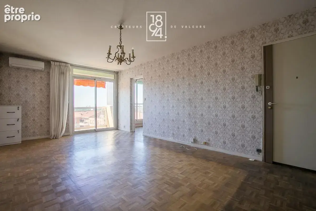 Appartement T4 à Vendre Marseille 13012  Les Borromées  Vue dégagée mer  80m²  5eme étage  ascenseur - photo 5