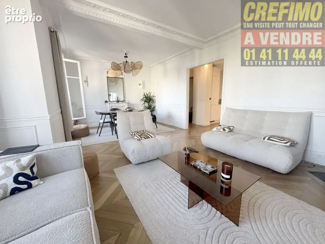 Appartement de caractère à vendre à Asnières-sur-Seine  Charme de l'ancien et rénovation de qualité - photo 7