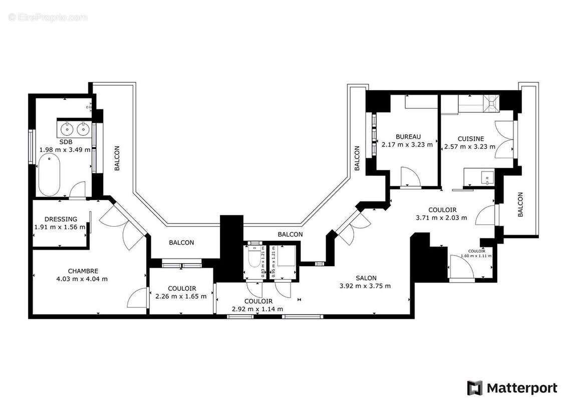 Appartement à PARIS-17E