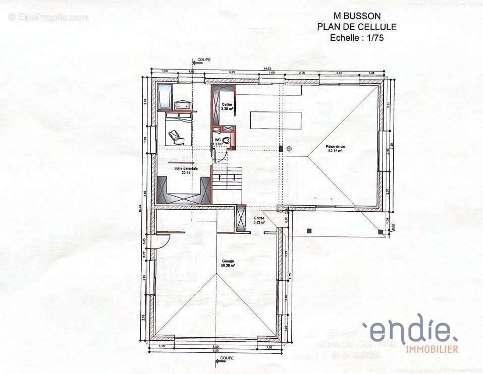 Maison à PONCEY-LES-ATHEE