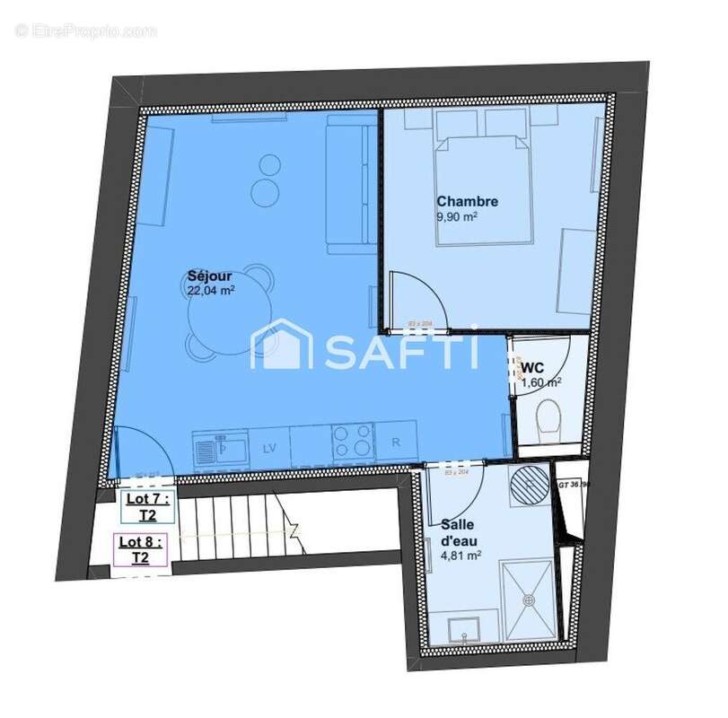 Photo 6 - Appartement à LA VERPILLIERE