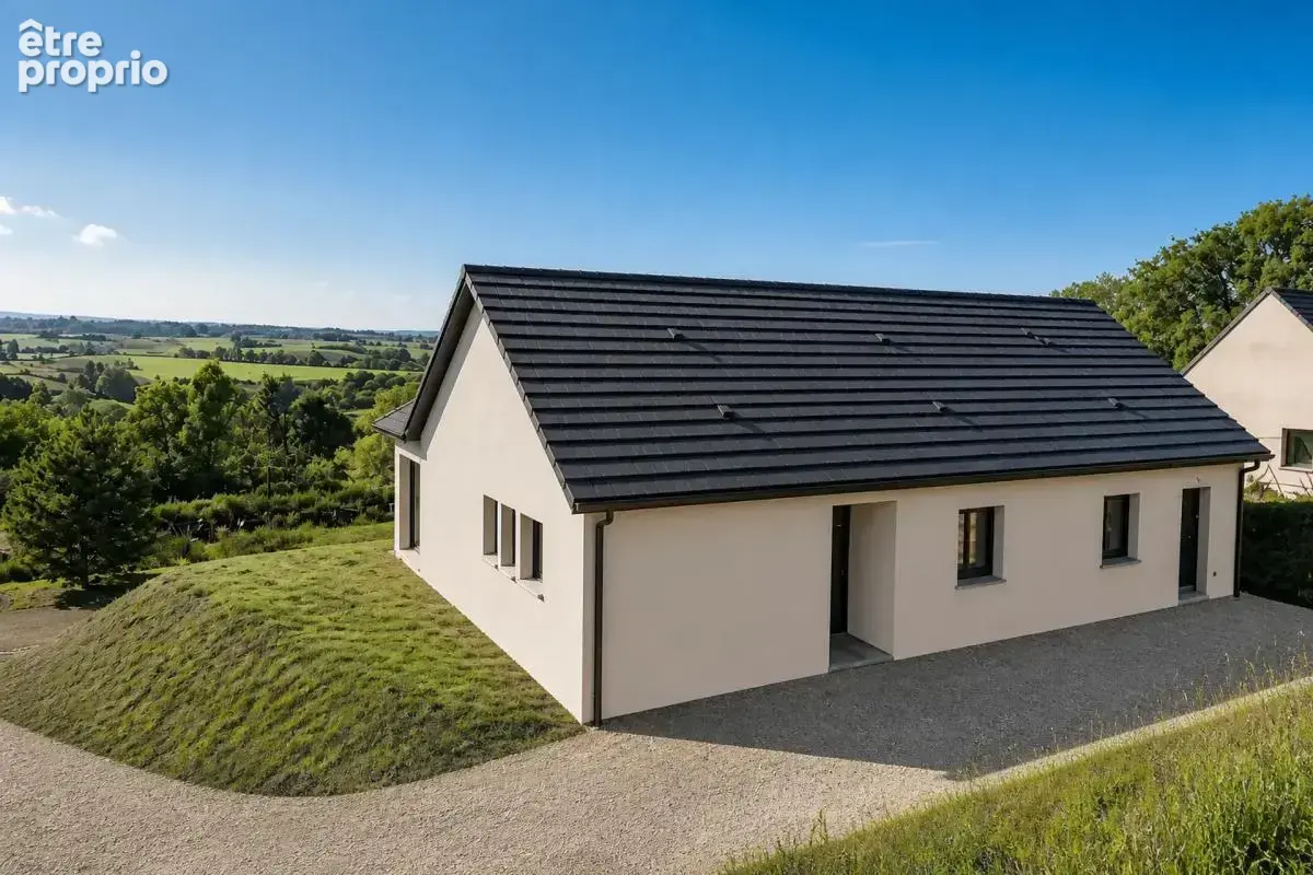 Maison de construction récente de plain-pied, 5 pièces de 135 m² à Tauves - photo 4
