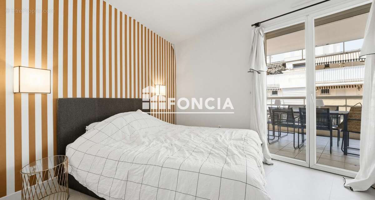 Palm beach mouré rouge t2 de 44m2 rénové+terrasse de 23m2+parking immeuble standing - photo 9