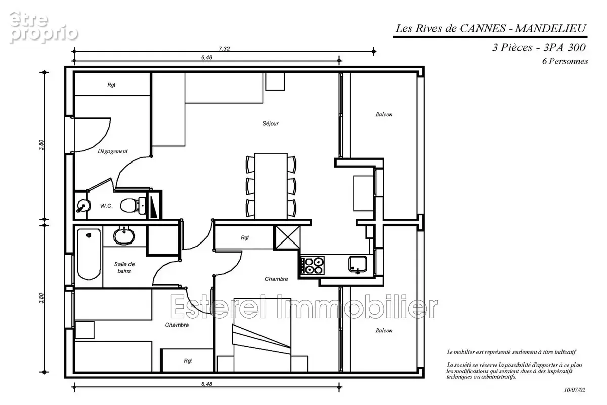Appartement 3 pièces 51 m² à vendre à Mandelieu-La-Napoule (06210) - photo 4