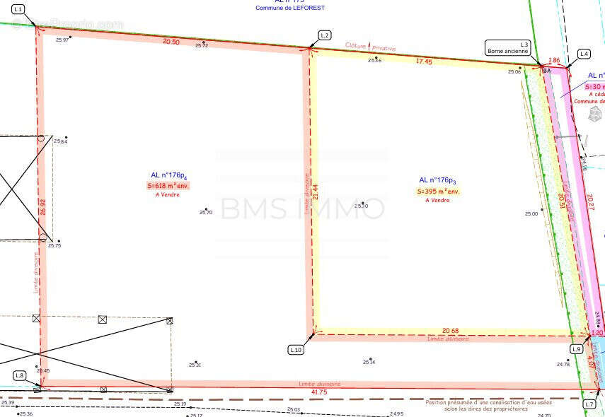Terrain 395 m² à Leforest  - photo 3