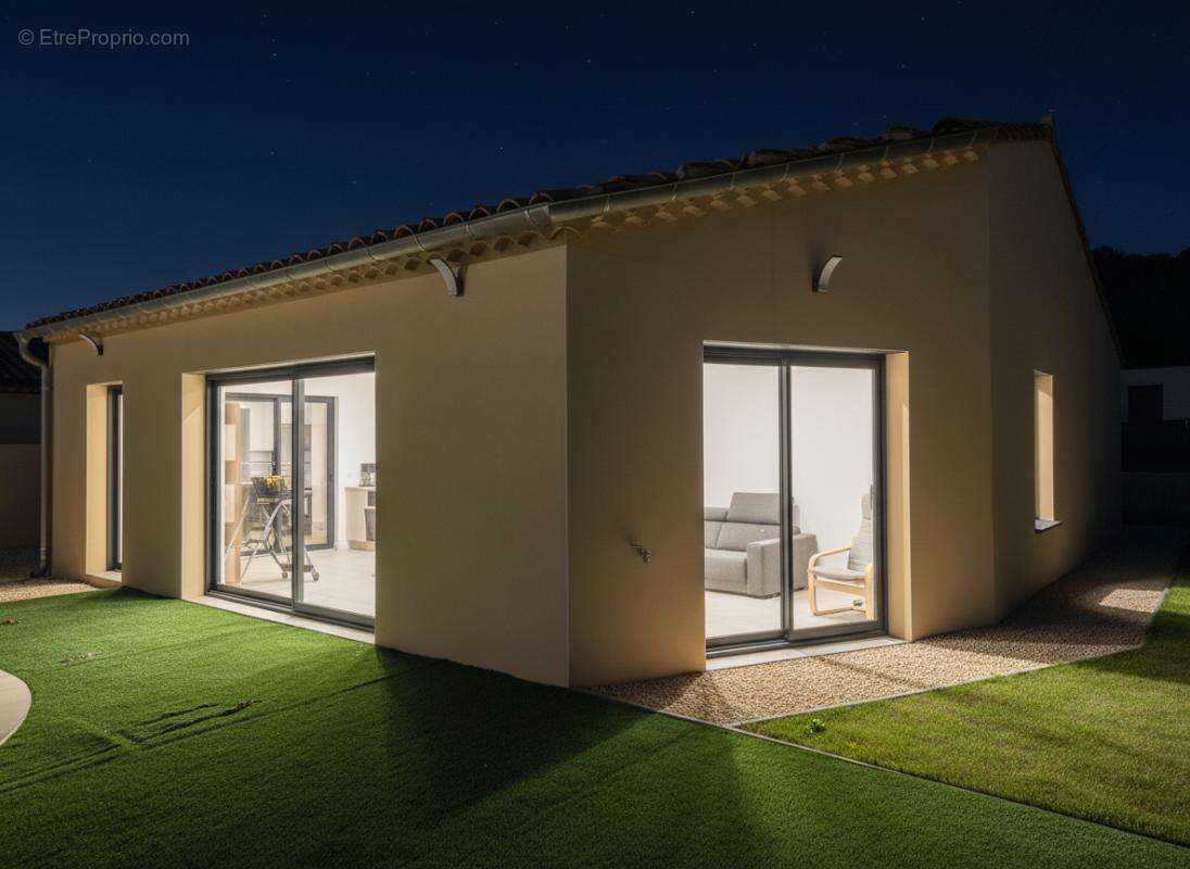 BOISSET et GAUJAC Confortable Villa de 101 M2, 3 Chambres tout confort avec piscine sur 620 M2 de terrain - photo 4