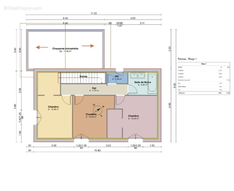 Terrain à SAINT-JOSEPH-DE-RIVIERE