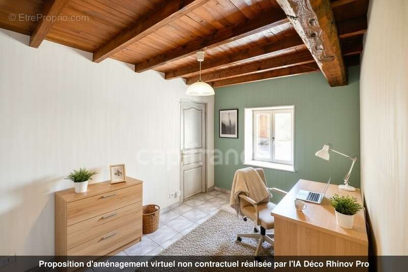 VIRIGNEUX - Ancienne ferme rénovée au cœur d’un écrin de verdure - photo 9