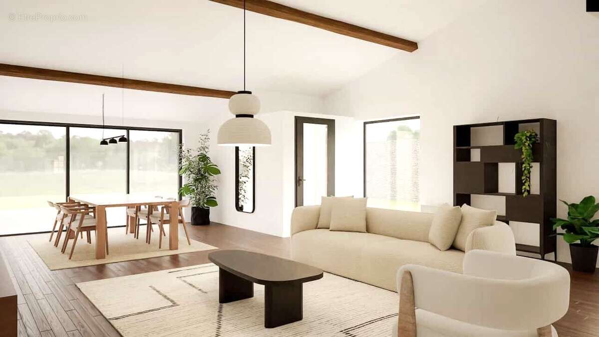 Projection Séjour - Maison à FRONTENAC