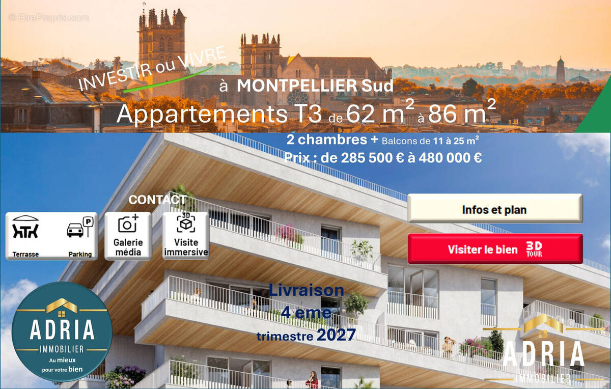 Appartement à MONTPELLIER