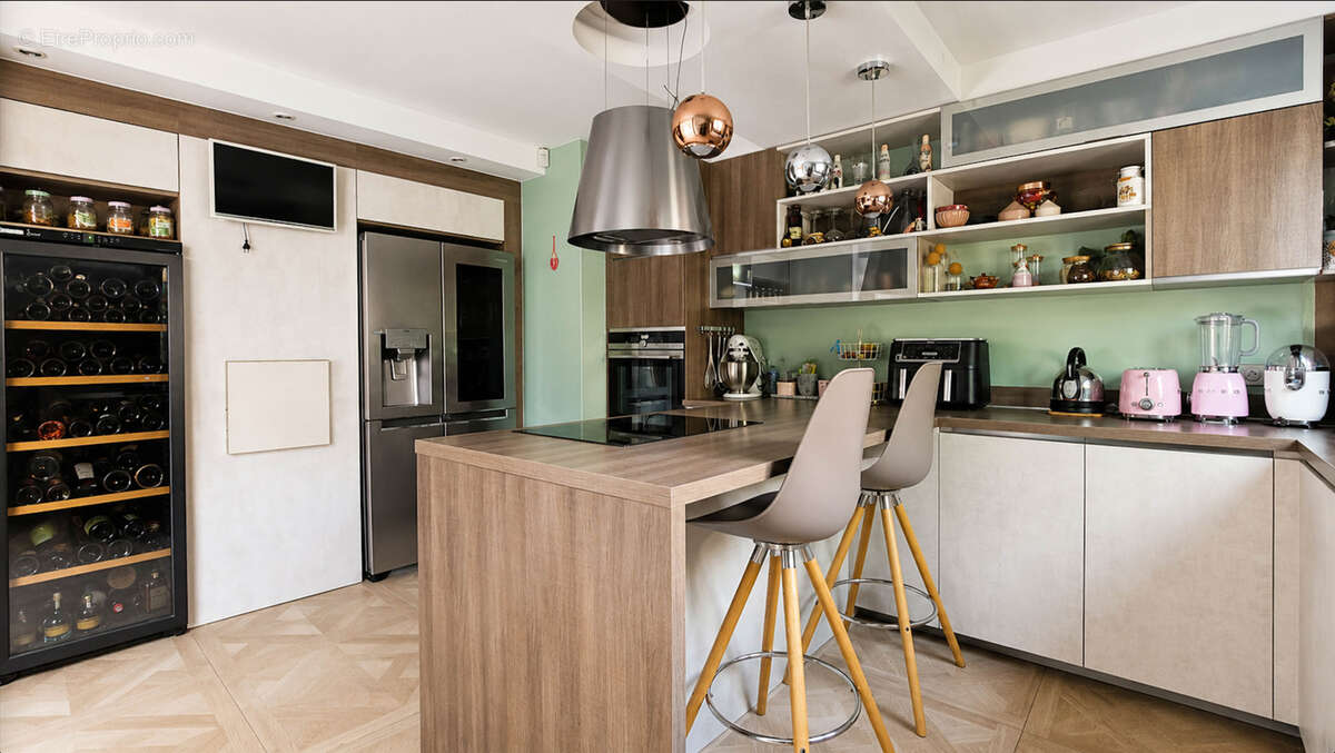Thiais - maison contemporaine de 2017 - 160m² - sous-sol total - photo 4