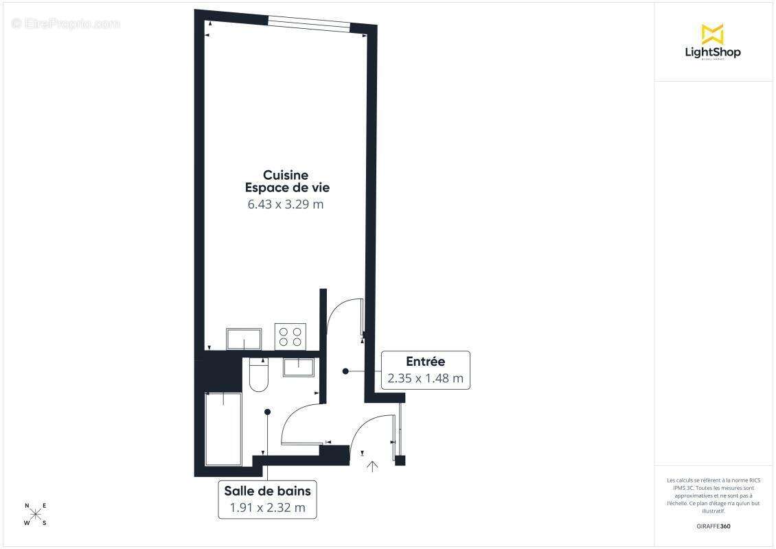 Appartement à PARIS-20E