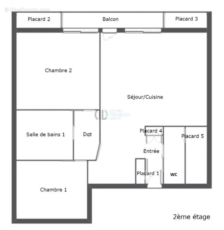 Centre T3 110 m² vue panoramique - photo 12