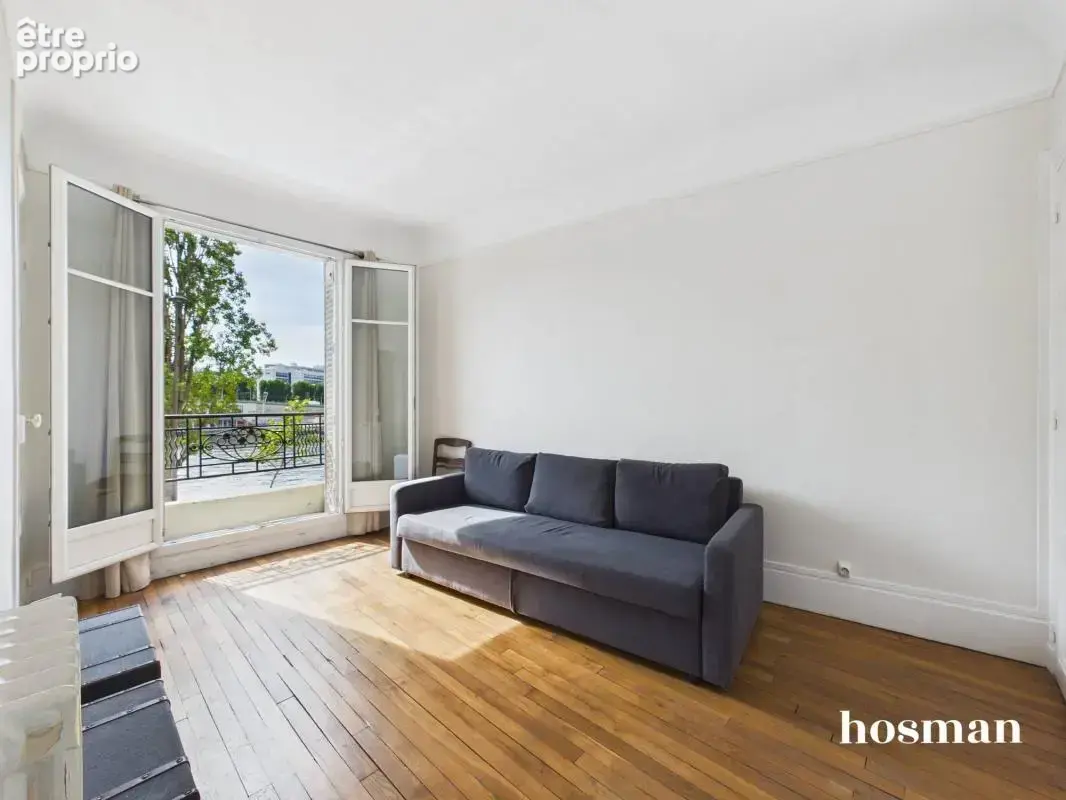 Appartement 3 pièces 2 chambres de 59 m² - Quai Louis Blériot, balcon, lumineux, sud-est - photo 5