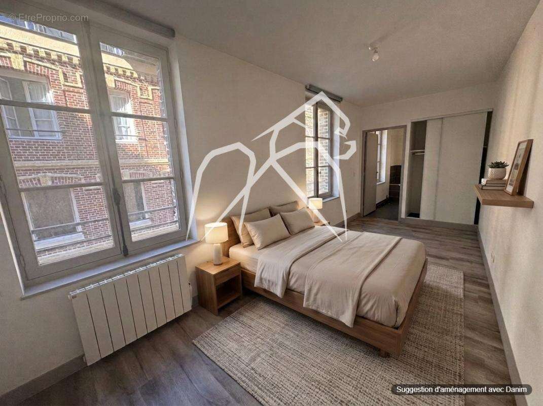 Appartement Lumineux  2 Pièces  Rouen  Quartier Cathédrale  55m² - photo 3