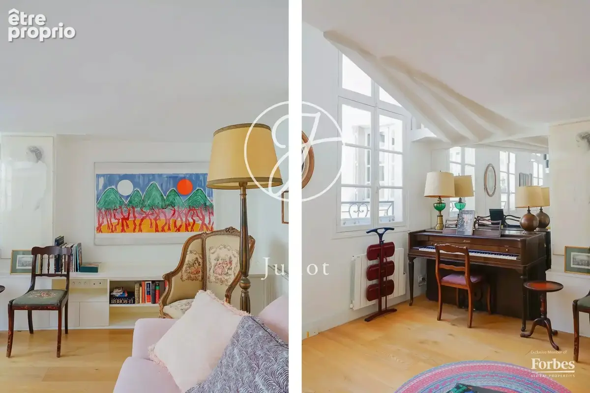 Paris 5e - MAUBERT-MUTUALITE / RUE MAÎTRE ALBERT - Triplex - 4 pièces - 96,95m² Carrez - 106,62m² au sol - 3 chambres - Esprit m - photo 4
