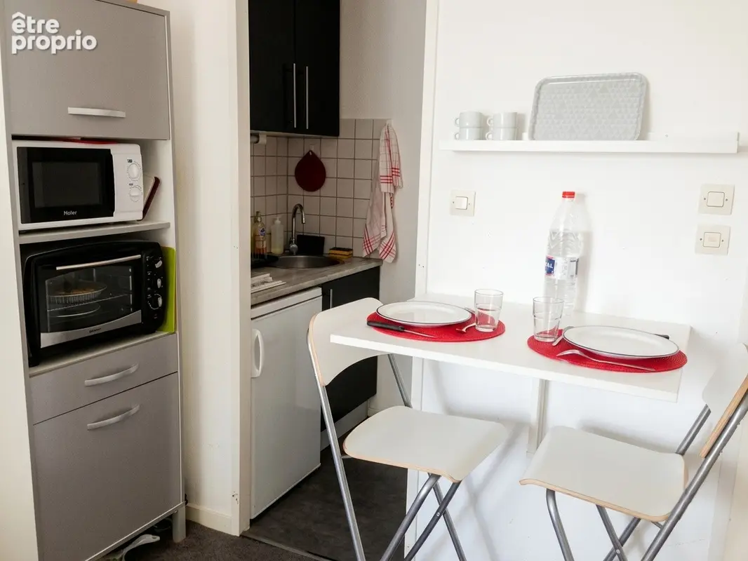 Appartement Bordeaux 1 pièce(s) 19.47 m2 - photo 2