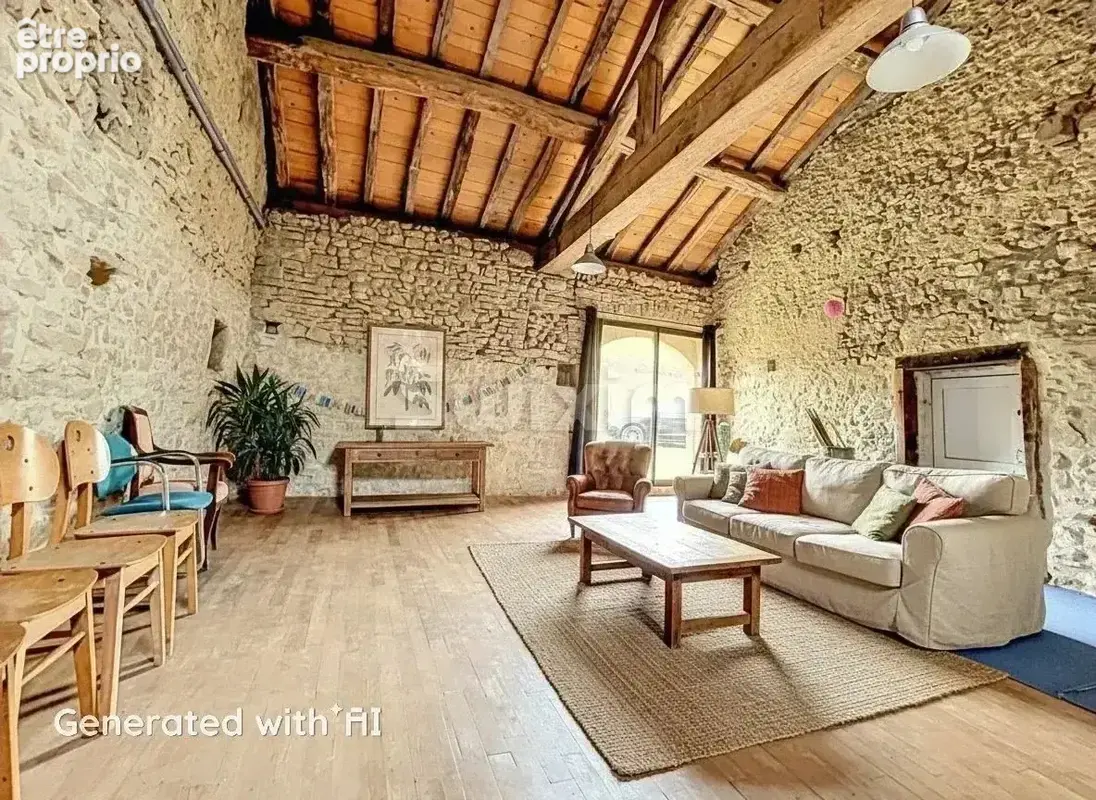 Authenticité et cachet brut : Superbe bâtisse en pierre - photo 4