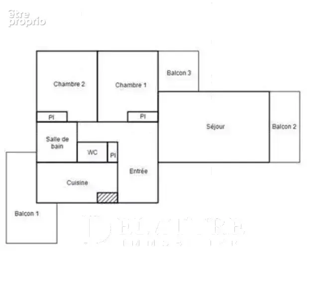 Vence-appartement 3 pieces renove apercu mer - photo 10