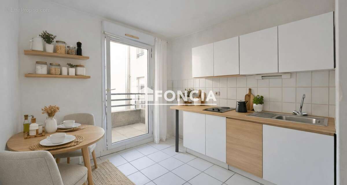 T2 traversant avec double balcon – Quartier Gare - photo 6