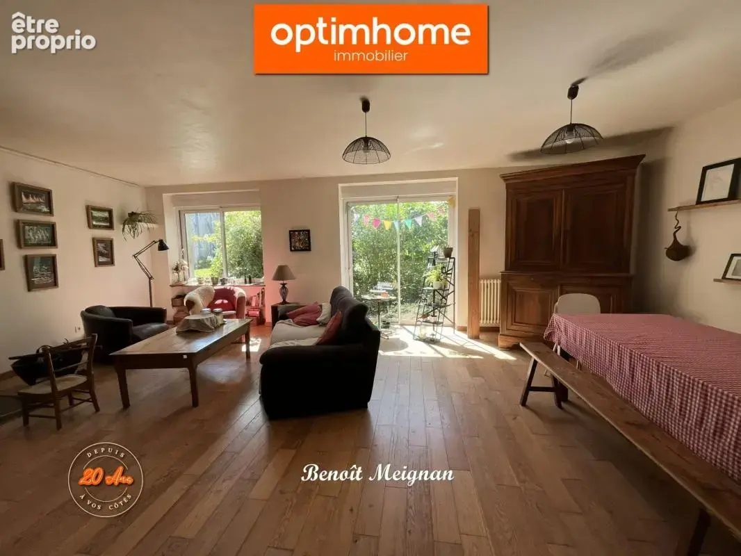 Maison en pierre de 183m² avec 5 chambres et grande dépendance à plessé - photo 1