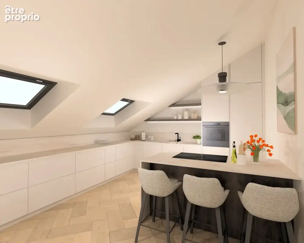 Bel attique type 5 - 140 m2 - larges terrasses - l'alliance du chic et du charme / villa perroix / talloires - photo 3