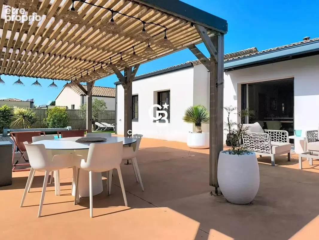 Maison Contemporaine de Plain-pied avec Piscine à Talmont-Saint-Hilaire - photo 8
