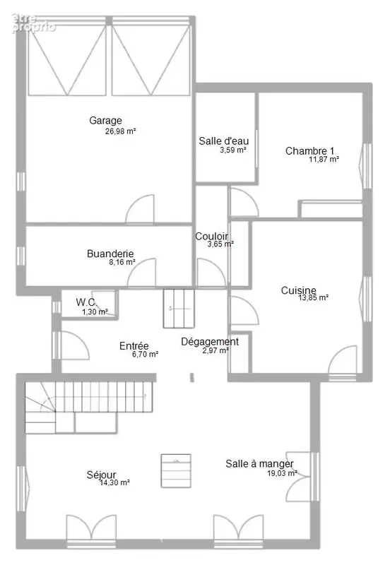 Maison, 5 pièces avec 2300 m2 de terrain constructible - photo 12