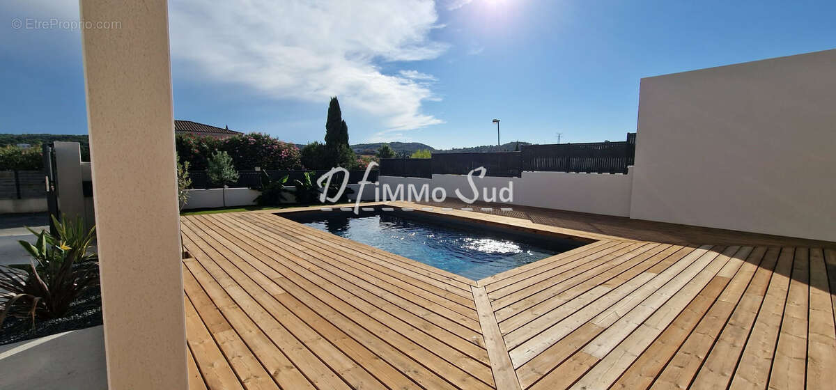 Maison plain-pied 5 pièces avec piscine, garage et vue dégagé - photo 22