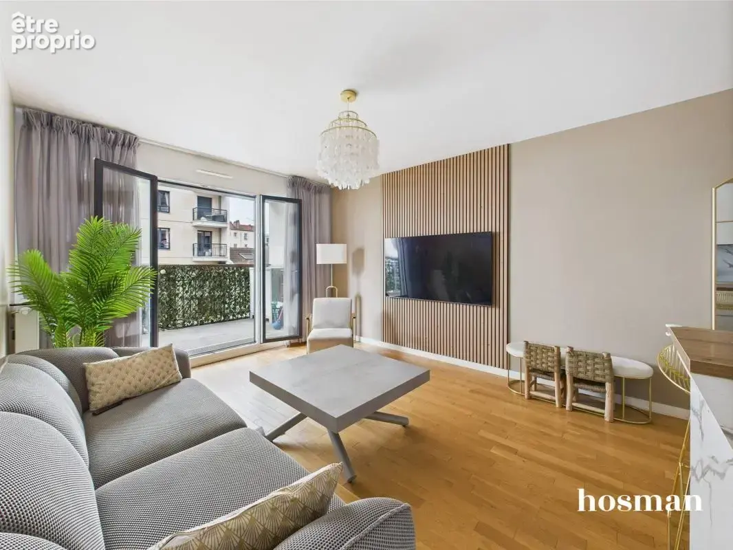 Bel appartement traversant 74 m² Carrez - Lumineux et moderne - Rue Benoît Malon, Suresnes - photo 4