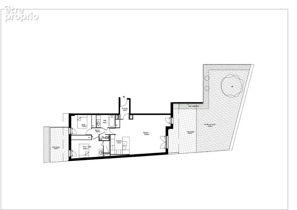Appartement à vendre 3 pièces IVRY SUR SEINE (94) - photo 7
