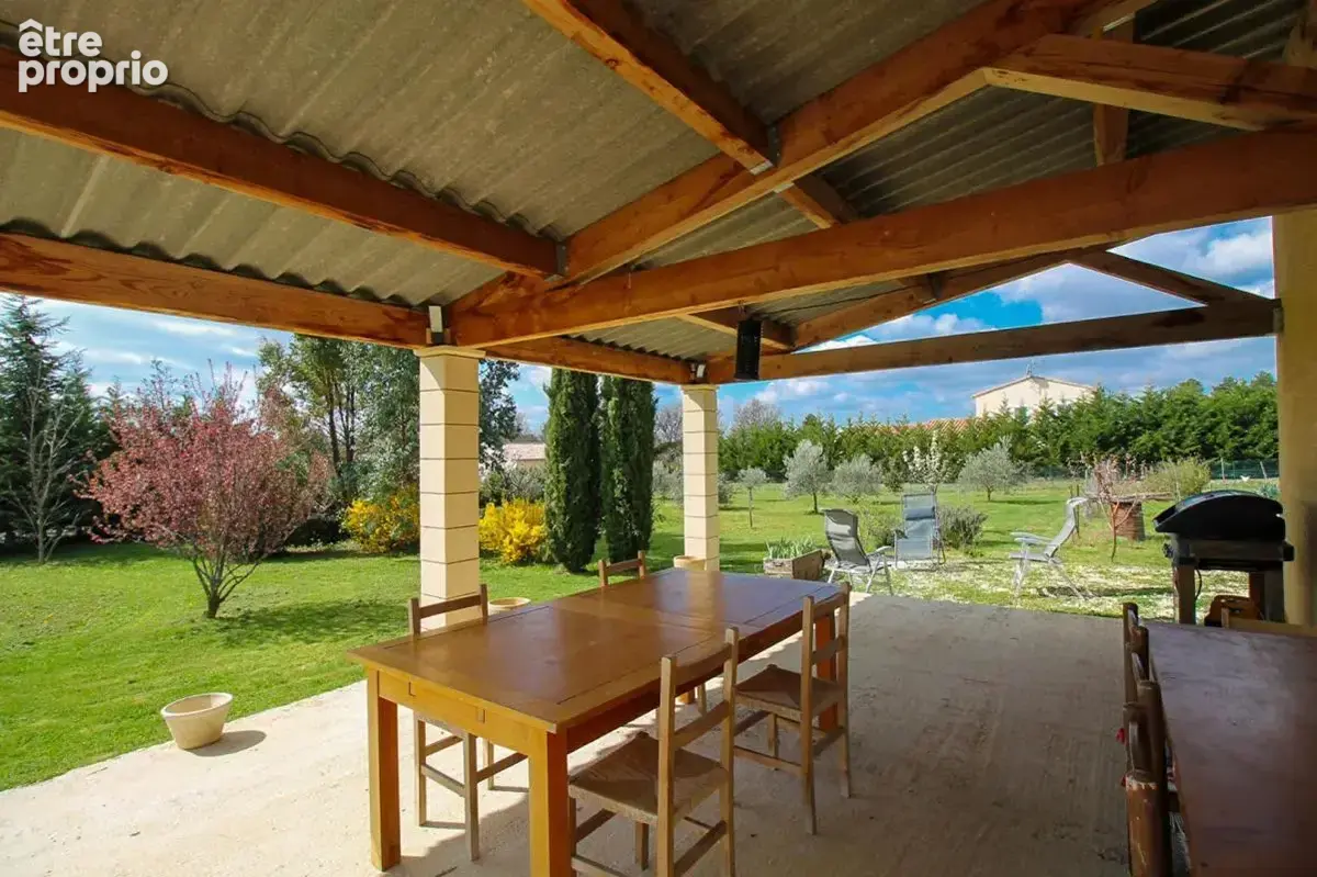 Belle villa 124 m² avec garage sur un terrain de 3600 m² - aurel 84390  399000 - photo 2