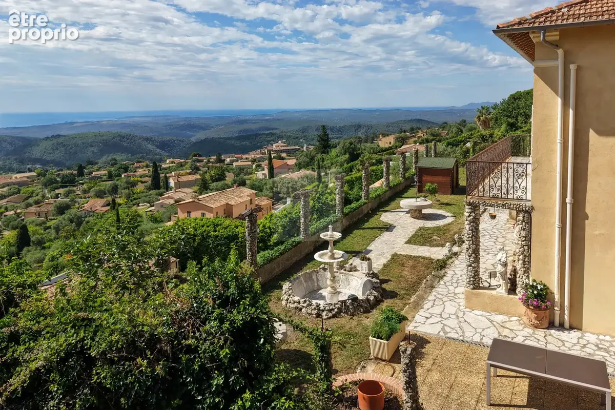 Vue mer panoramique, position dominante au calme et proche du village de Tourrettes - photo 17