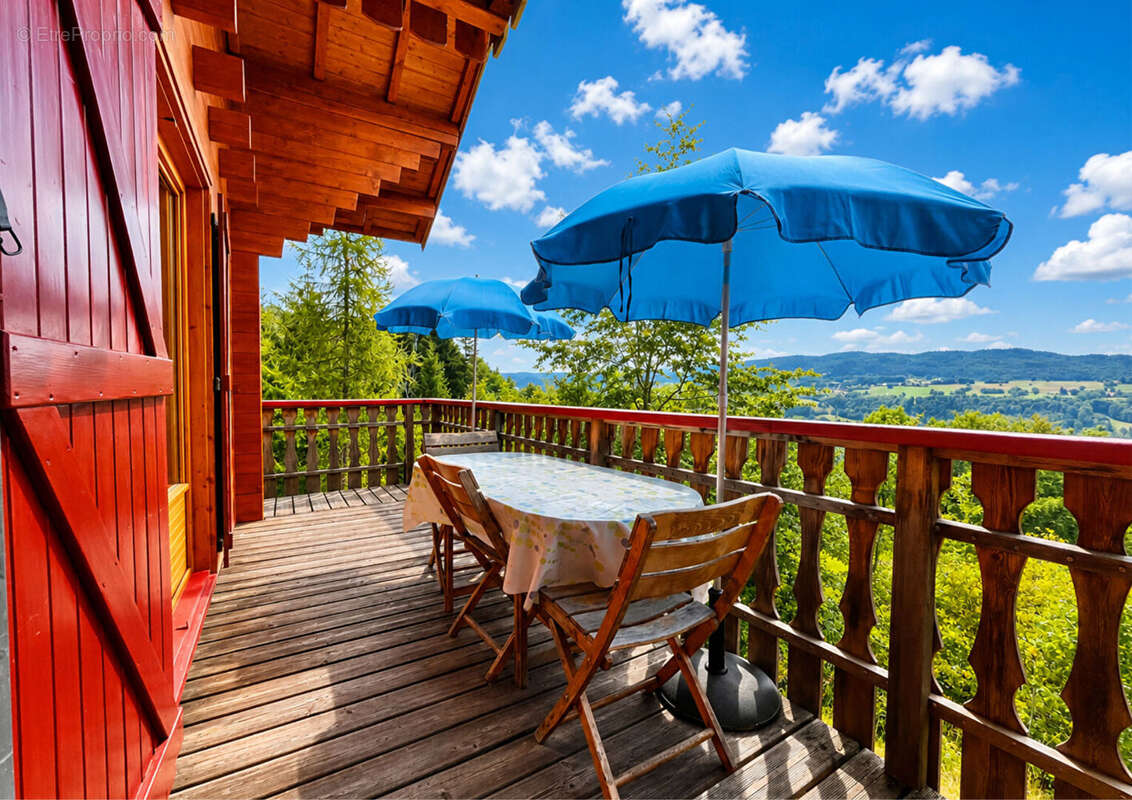 Chalet madriers avec vue - photo 11