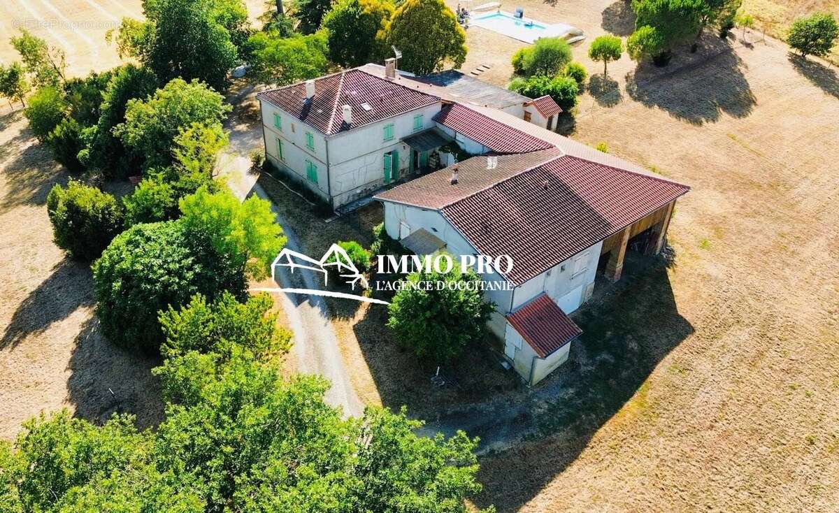 SAMATAN  Propriété avec deux habitations   Parc arboré & Vue Pyrénées - photo 22