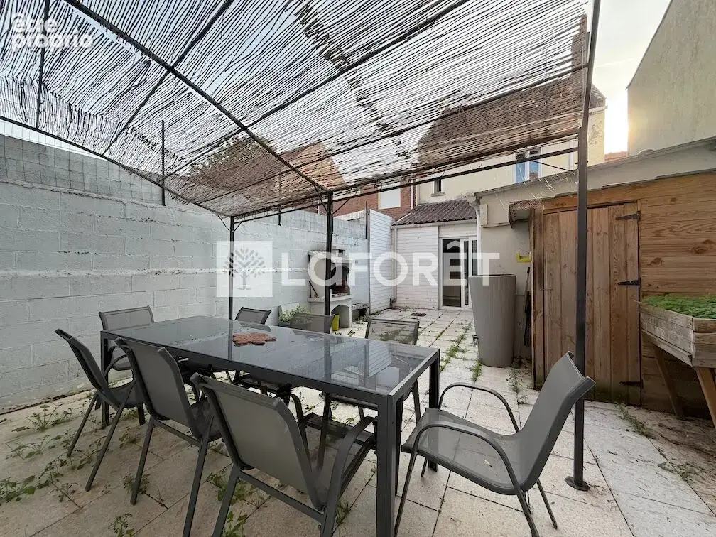 Maison 130 m2, 3ch, cours, garage - photo 14