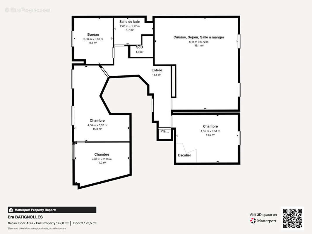 Appartement à PARIS-17E