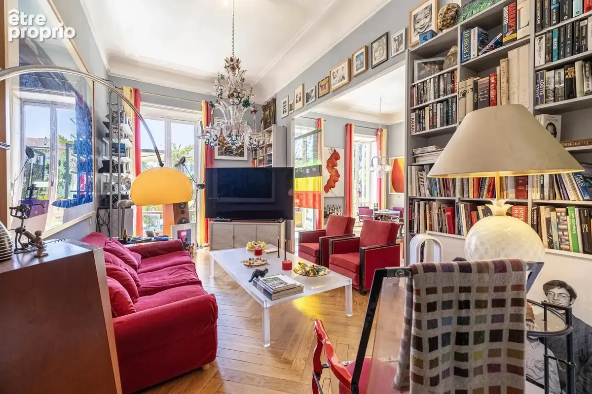 Nice - Bas-Cimiez – Appartement d'exception de 110m² avec terrasse de 70m² dans un Hôtel particulier Belle Epoque - photo 6