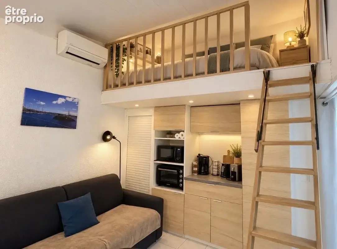 Le cap d'agde - la roquille  bel appartement 2 pièces avec loggia et parking privé - photo 6