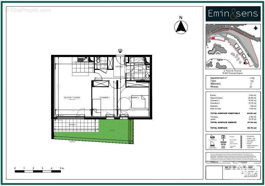 Photo 6 - Appartement à THIVERVAL-GRIGNON