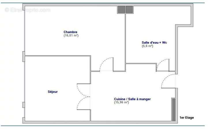 Appartement à PARIS-14E