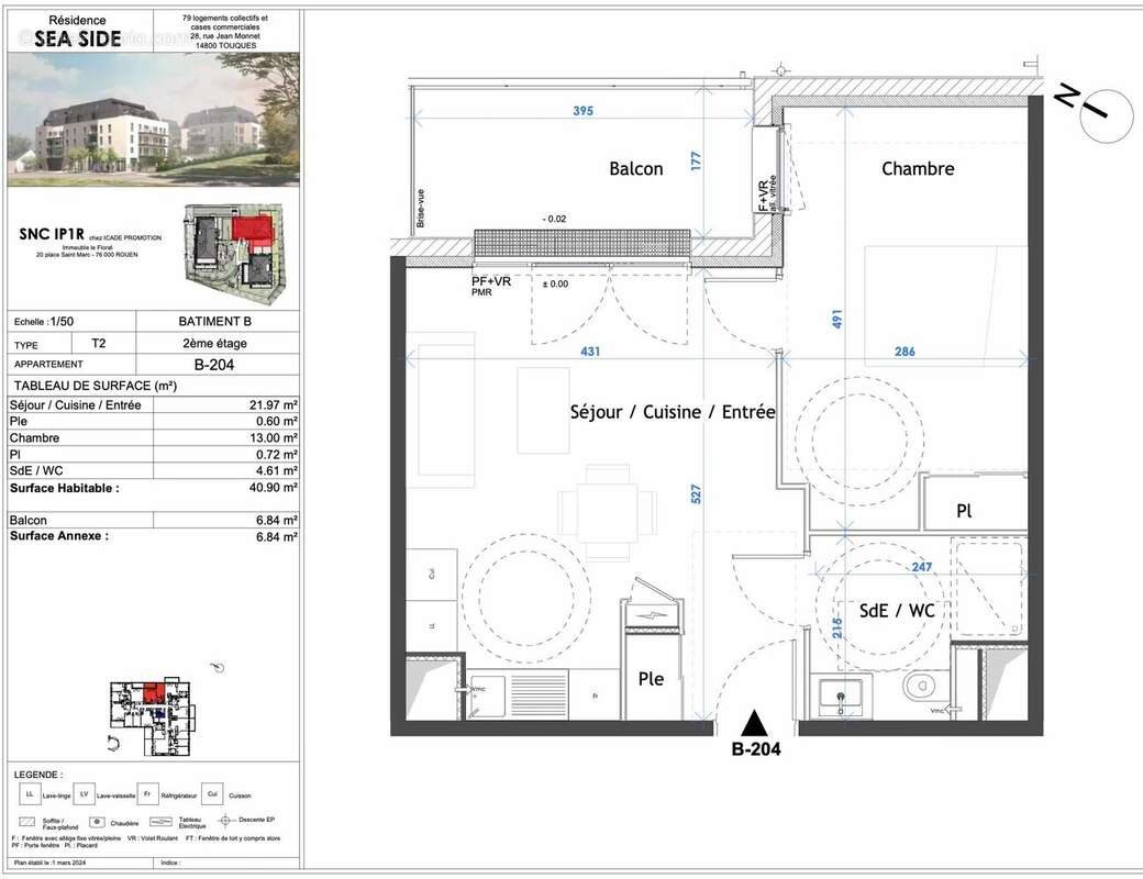 Appartement à TOUQUES