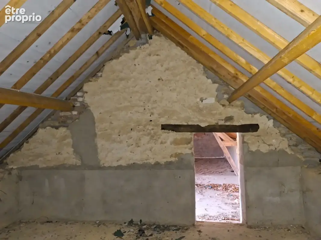 Longère au milieu de champs, Proche Saint Léonard des Bois, 1500 à 7000 m2 terrain sans supp prix, combles aménageables - photo 4