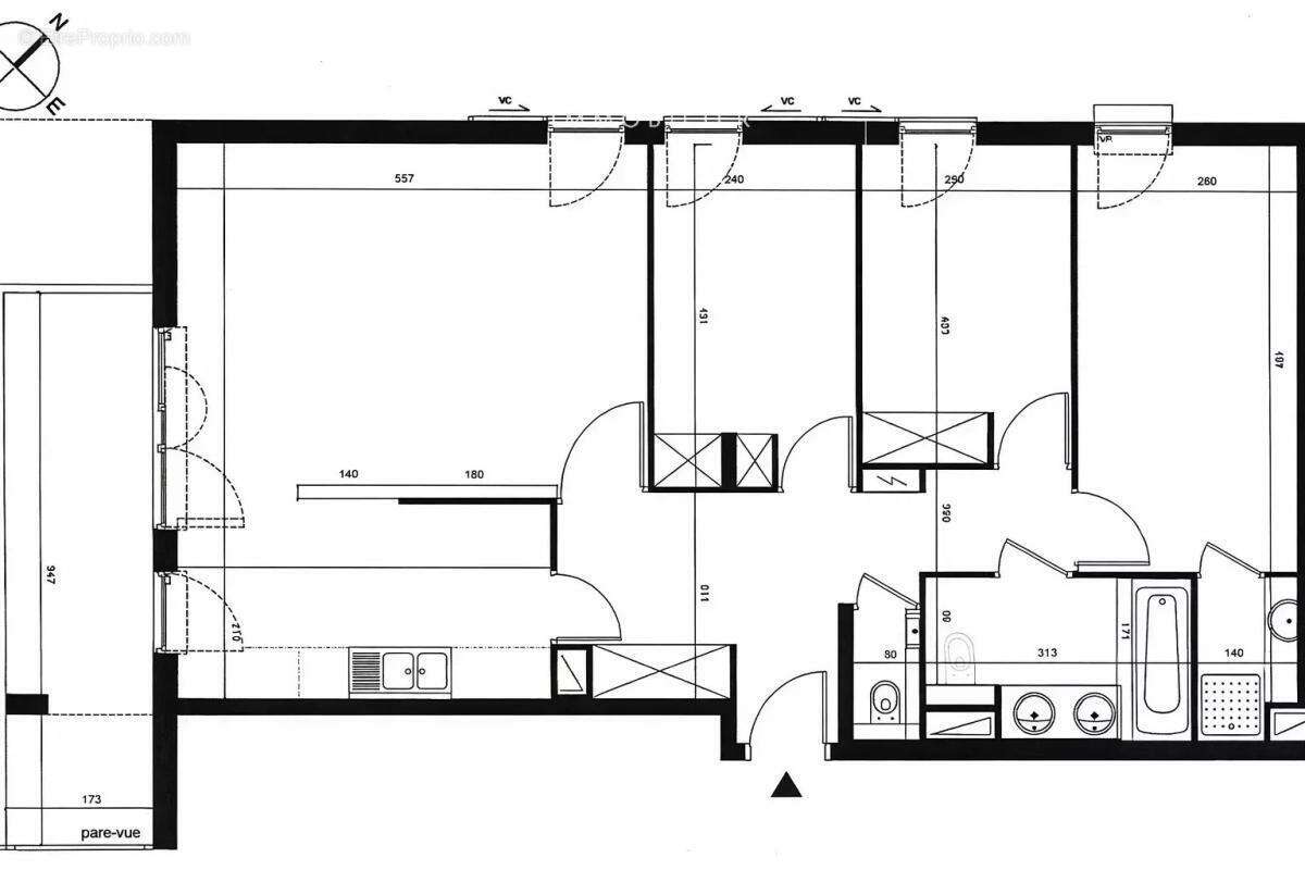Appartement à BOULOGNE-BILLANCOURT