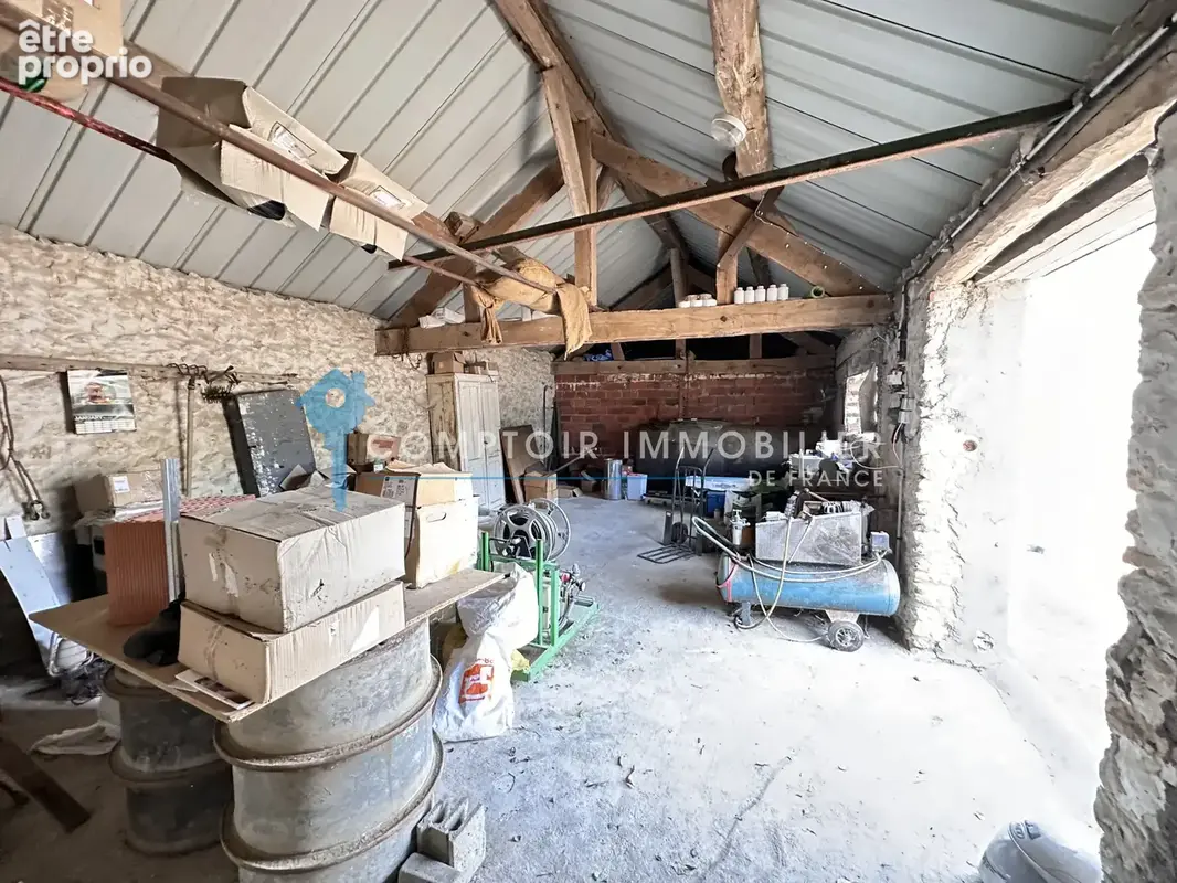 Corps de ferme maison 2 chambres auneau chartres eure et loir dependances stockages garage renovation grenier - photo 15