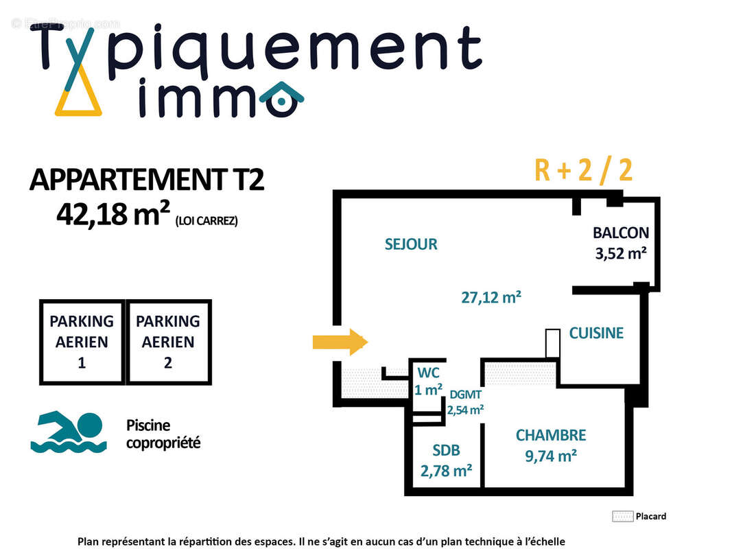 Appartement à TOULOUSE