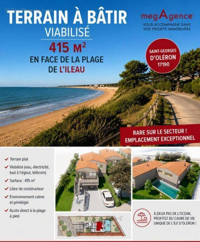 Terrain à SAINT-GEORGES-D'OLERON