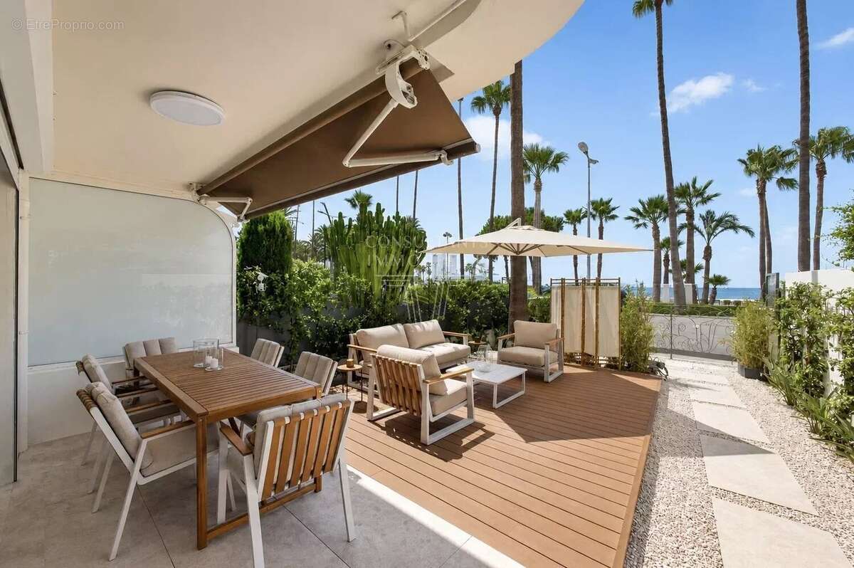 Unique rez-de-jardin sur la croisette. - photo 2